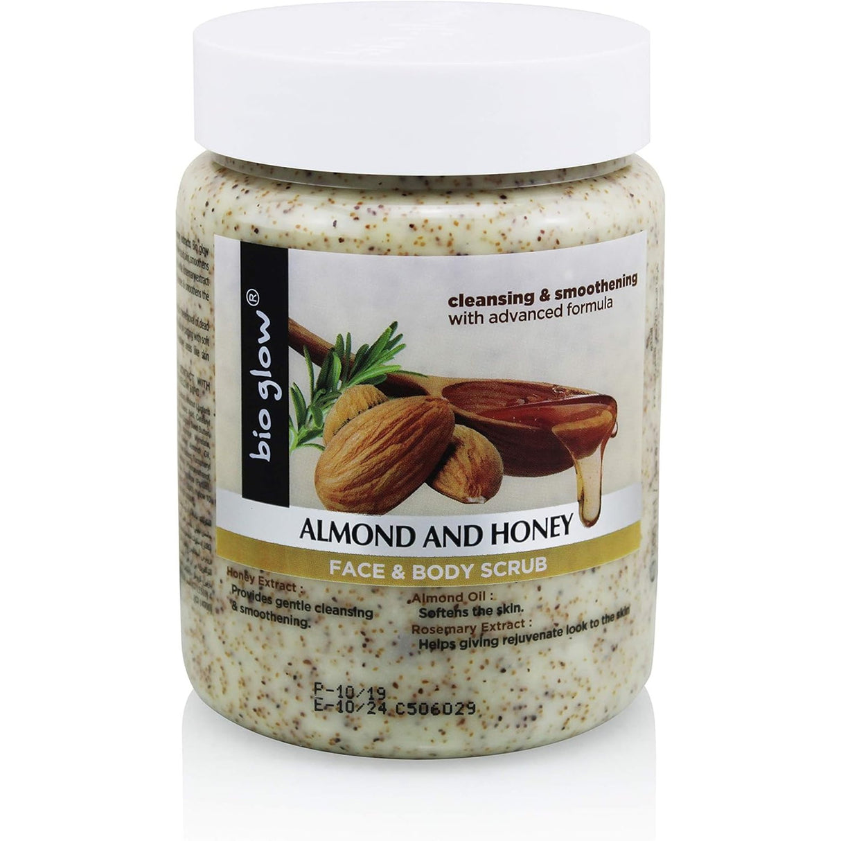 Scion Bio Glow Face & Body Scrub Almond & Honey 500ml