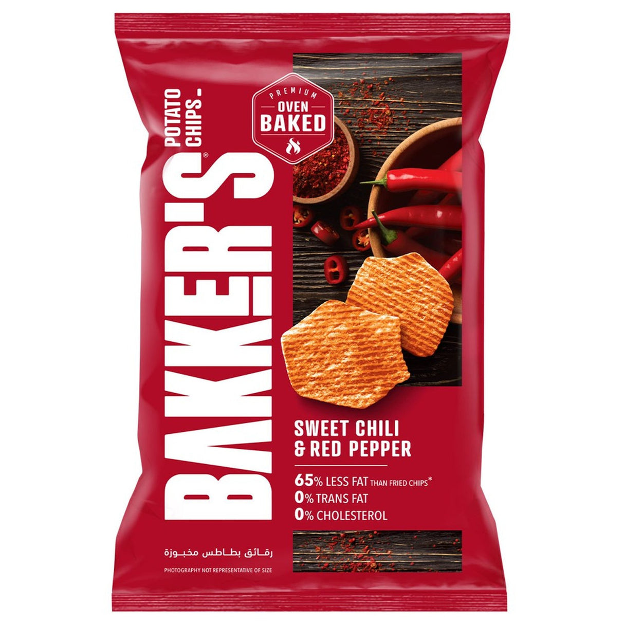 Bakker's Chips 120 G Sweet Chilli & Red Pepper
