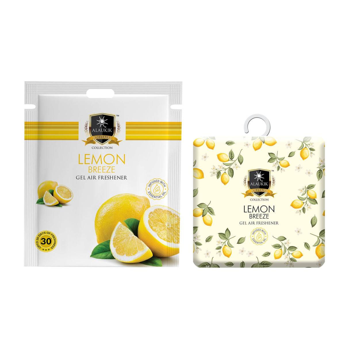 Alaukik Air Freshener Lemon 10g X 6