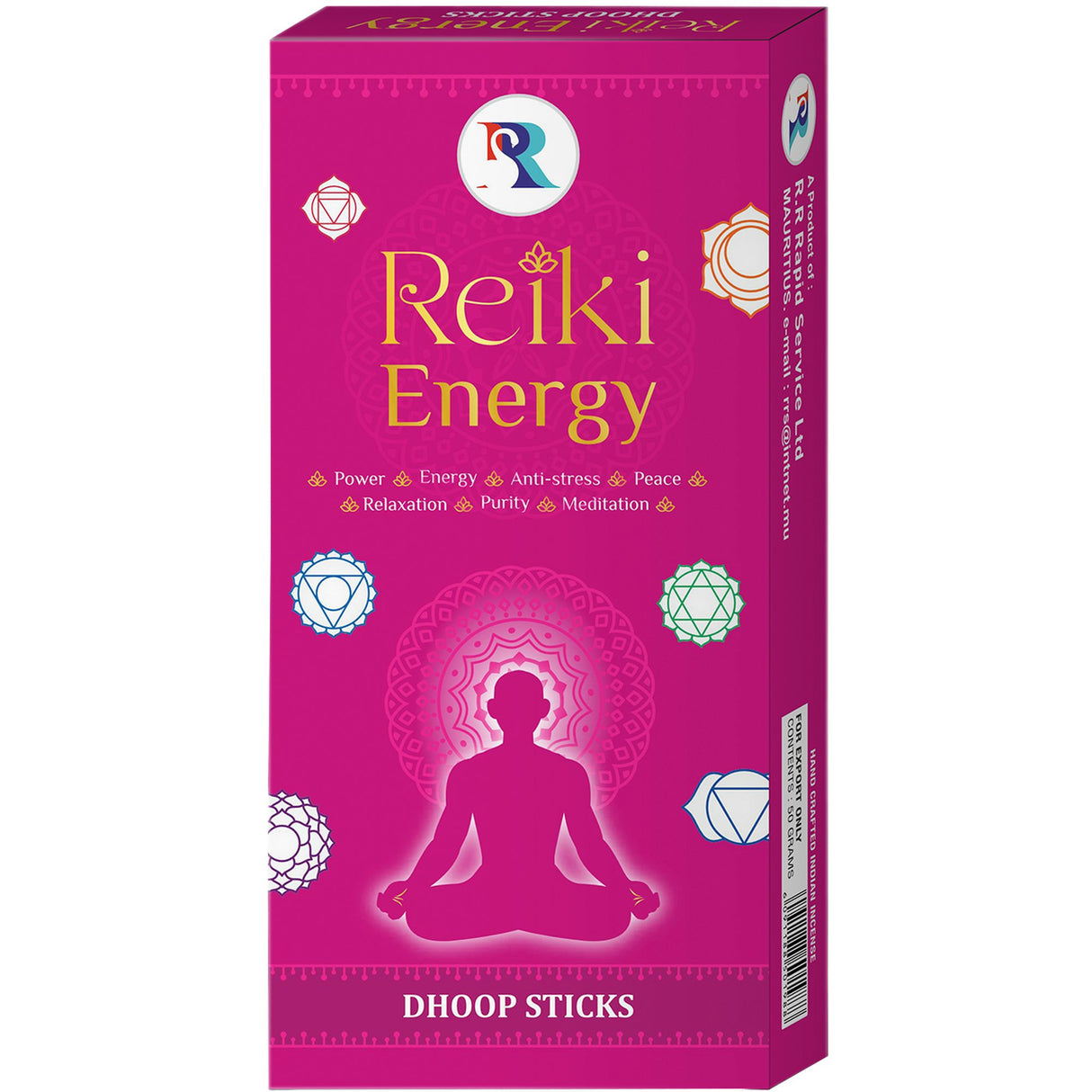 Reiki Energy Dhoop Sticks 50g