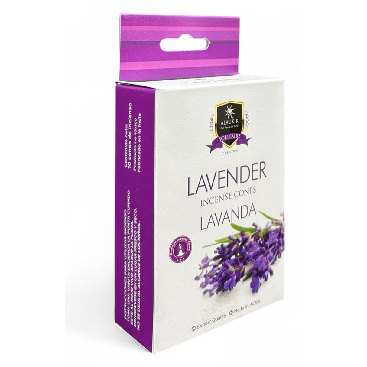 Alaukik Lavender Incense Cones 10pc