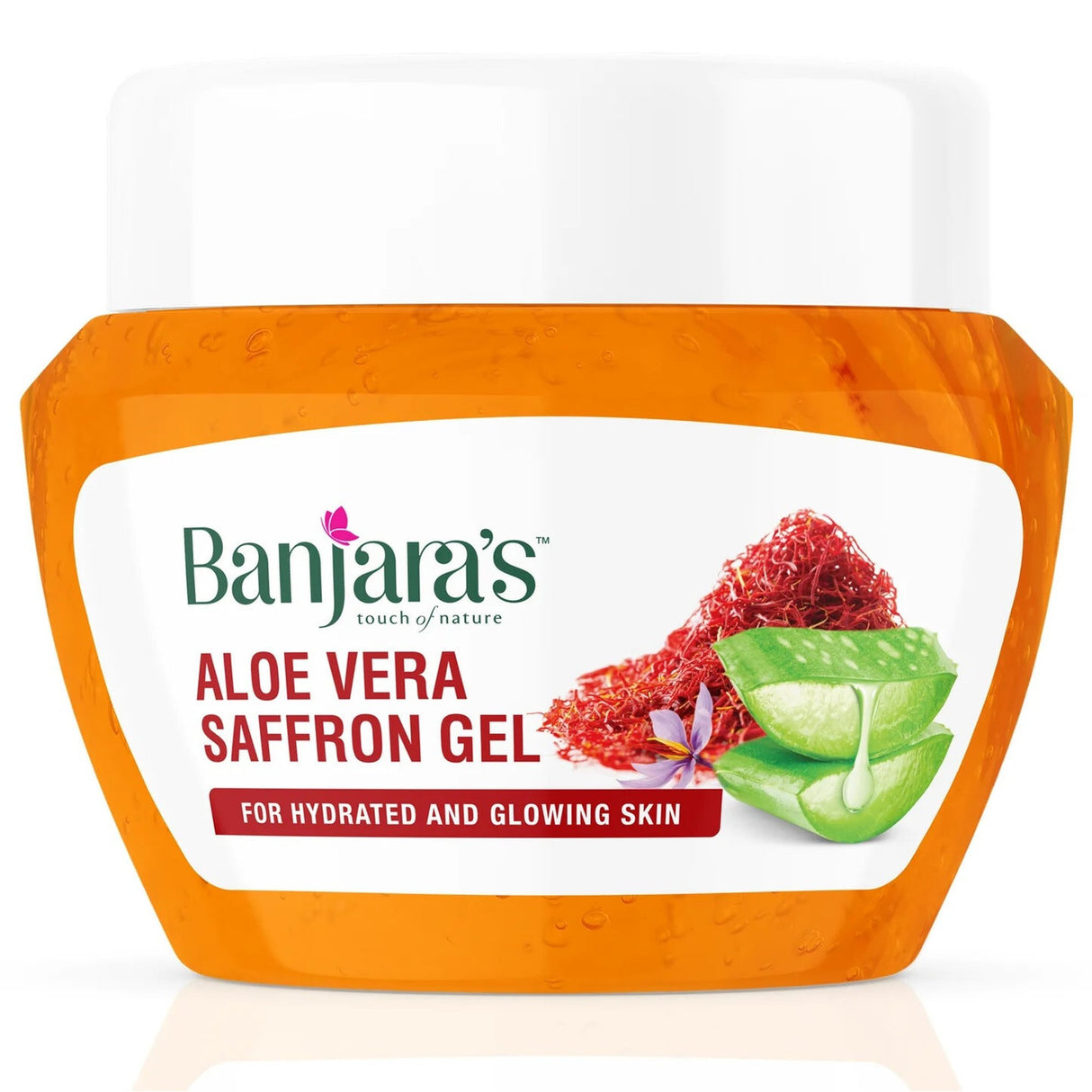 Banjara Aloe Vera Saffron Gel 100g