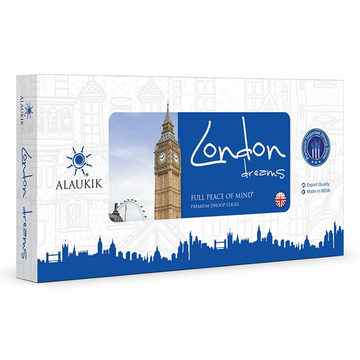Alaukik London Dreams Dhoop Sticks 50g