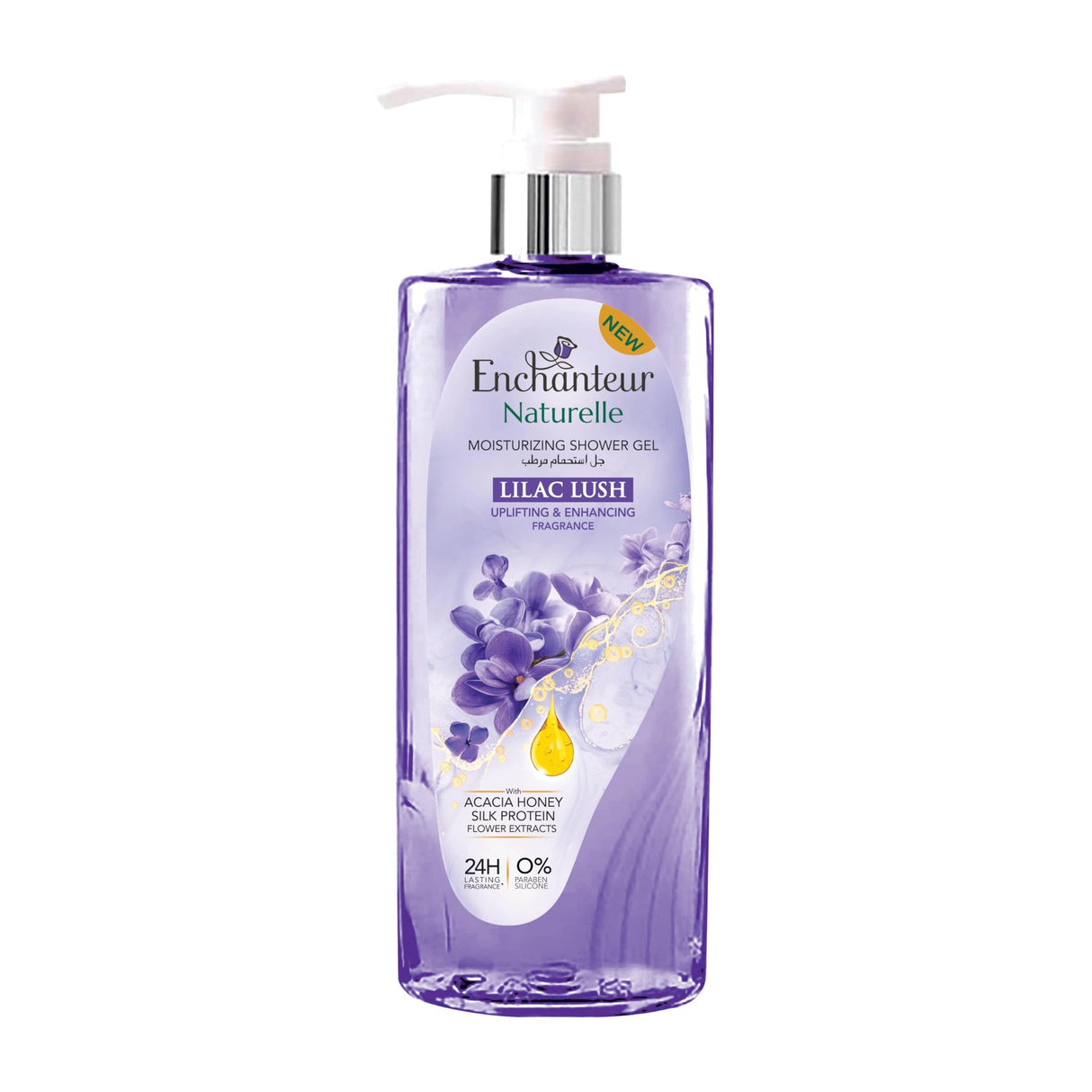 Enchanteur Shower Gel Nature Lilac Lush 500ml