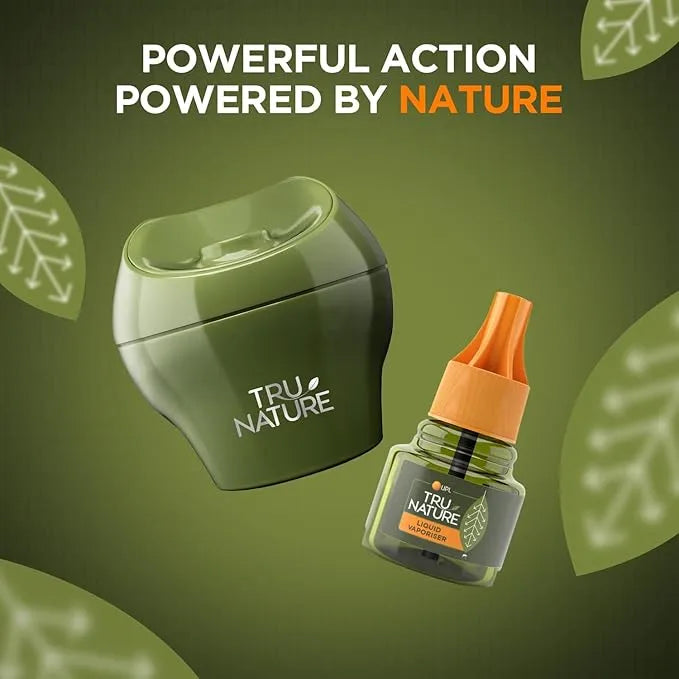 Tru Nature Anti Mosquito Liquid Vapouriser Machine + Refill 45ml