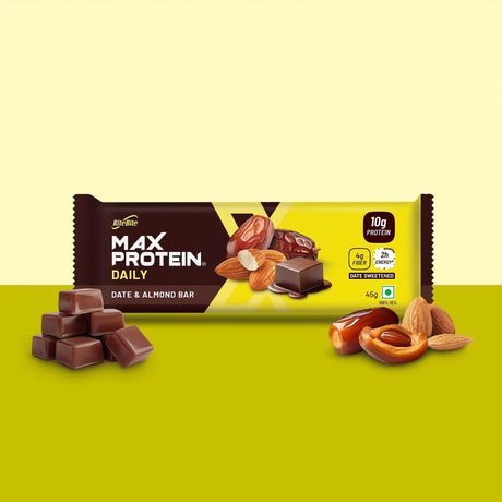 RiteBite Max Protein Daily Date & Almond Bar 45g