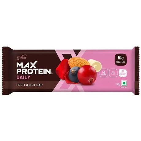 RiteBite Max Protein Daily Fruit & Nut Bar 50g