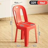 Rapid Plastic Stackable Chair - Red