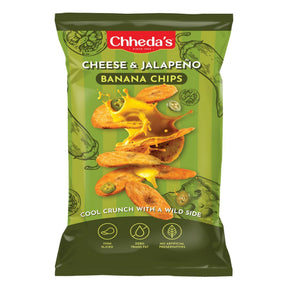 Chheda's Cheese Jalapeno Banana Chips 90g