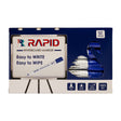 Rapid Whiteboard Marker Blue X 12
