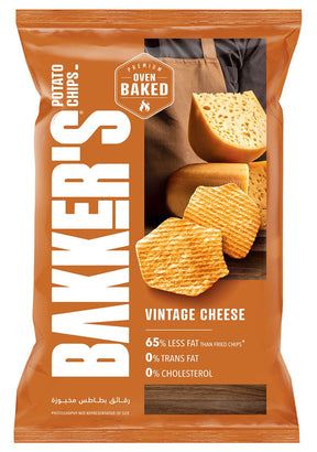 Bakker's Chips 120G Vintage Cheese