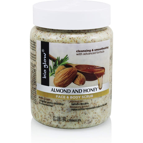 Scion Bio Glow Face & Body Scrub Almond & Honey 500ml
