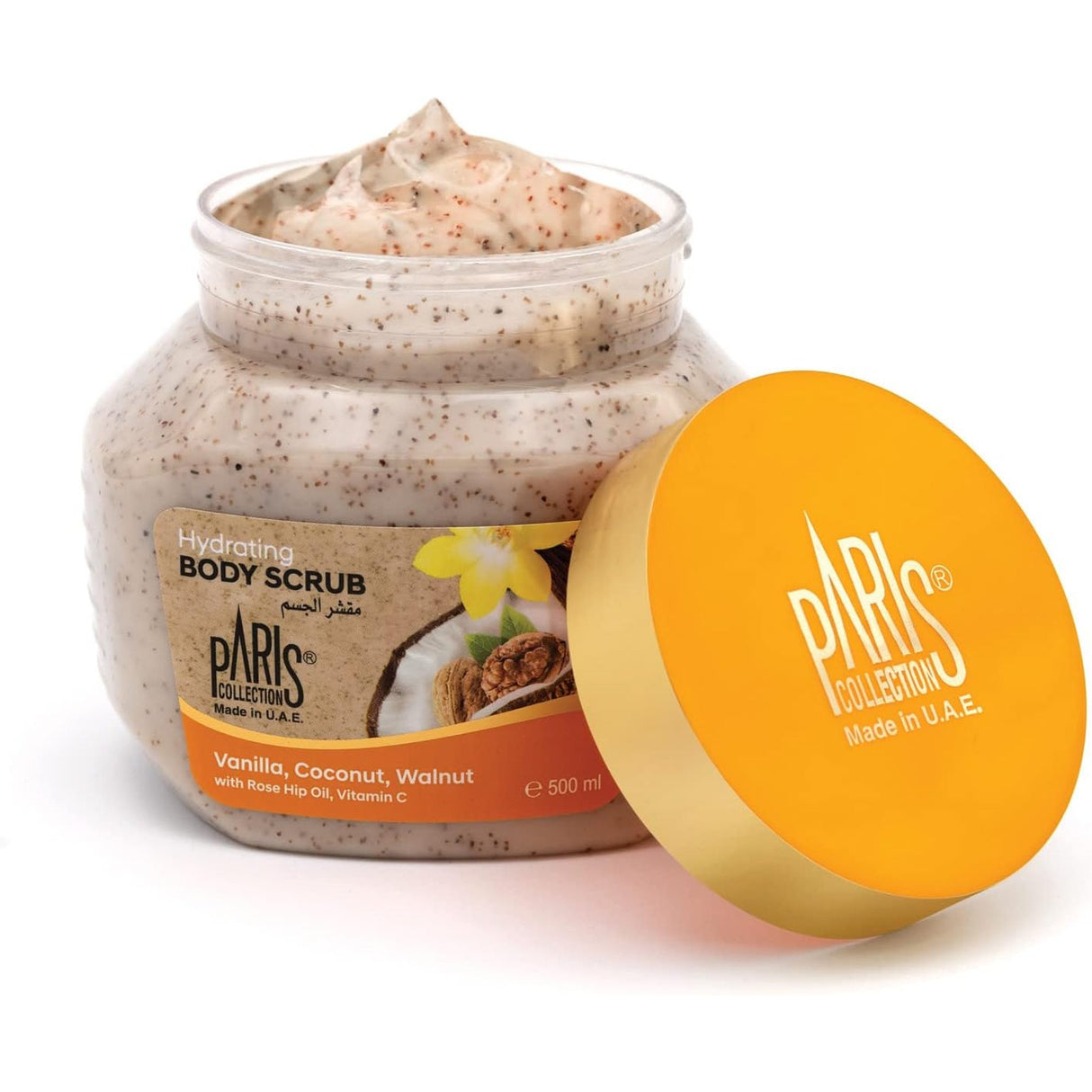 Scion PC Body Scrub Vanilla, Coco & Walnut 500ml