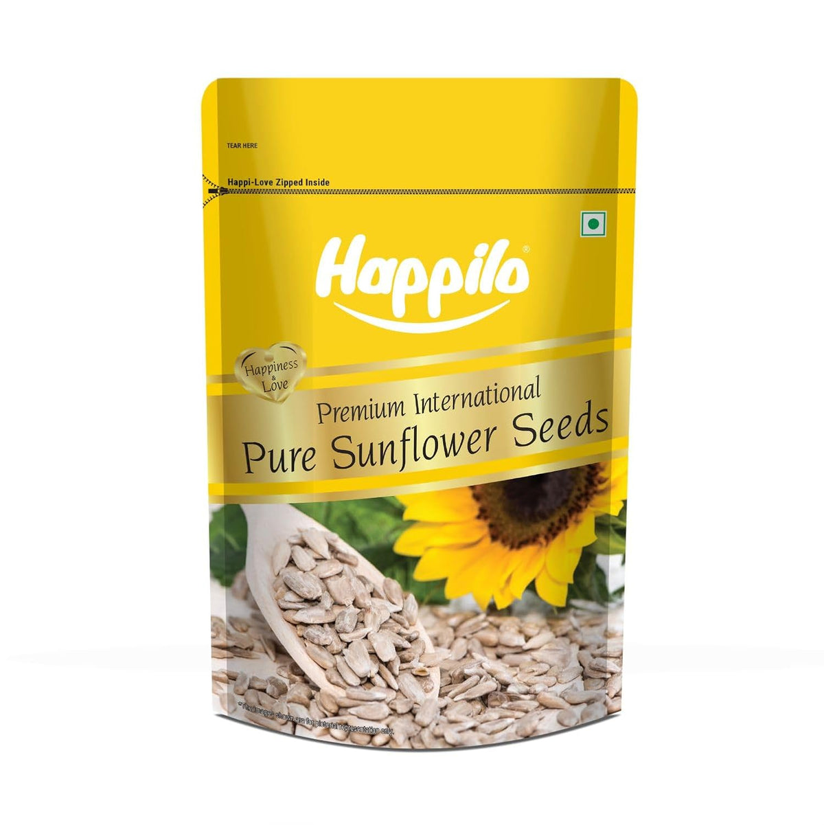 HAPPILO PREMIUM RAW SUNFLOWER SEEDS 250G