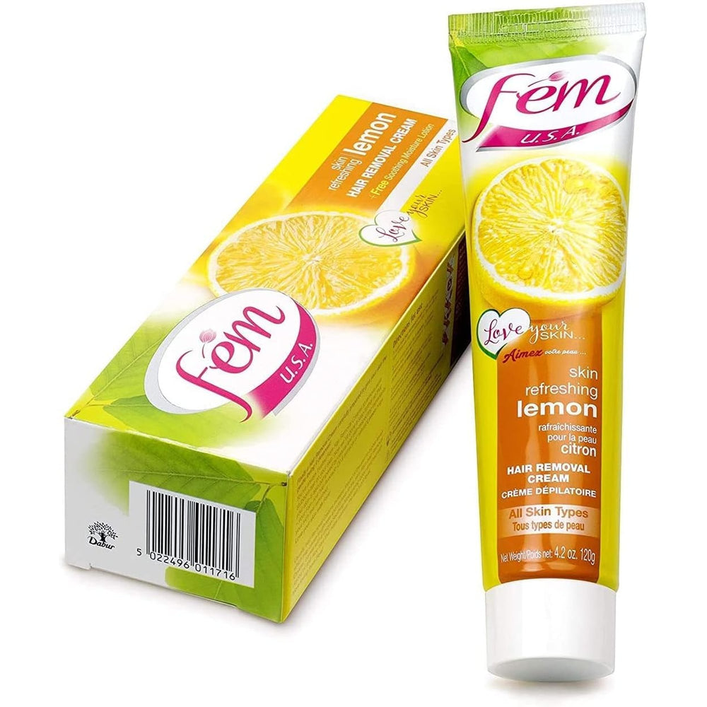 Fem Hair Removing Cream 120g Lemon
