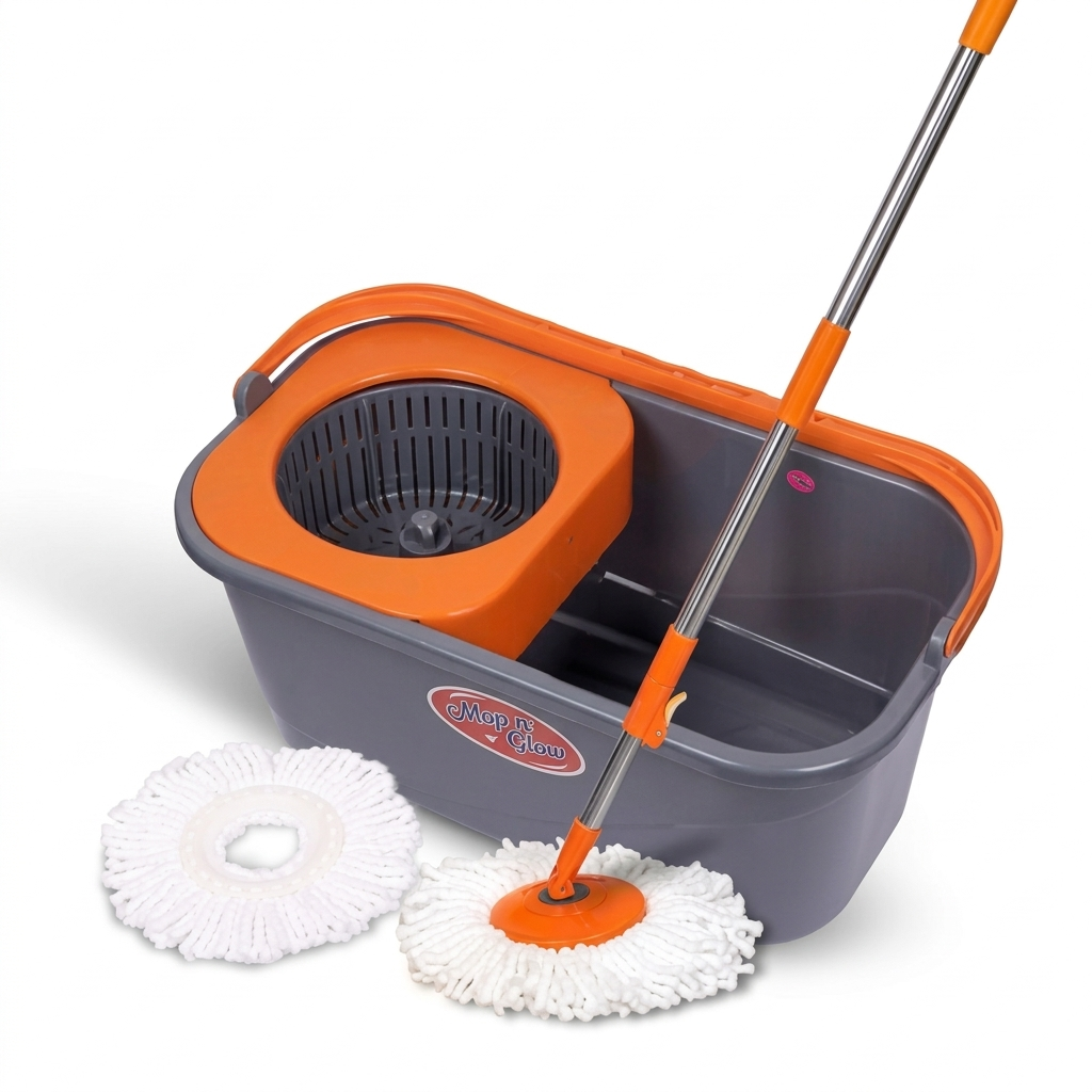 Pittie Chakaachak Roto Light Spin Bucket Mop