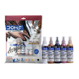 Doms Fluid Acrylic Colours (Metallic)