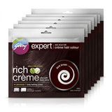 Godrej Expert Rich Cream Hair Colour Dark Brown Multi-Pack