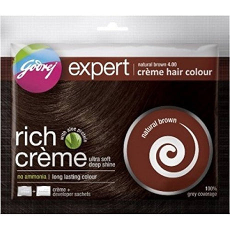 Godrej Expert Rich Cream Hair Colour Natural Brown