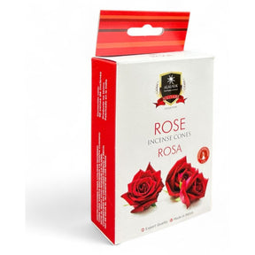 Alaukik Sweet Rose Incense Cones 10pc