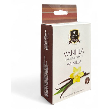 Alaukik Vanilla Incense Cones 10pc