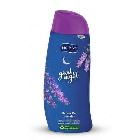 HOBBY BODY WASH 450 ML GOOD NIGHT - LAVENDER