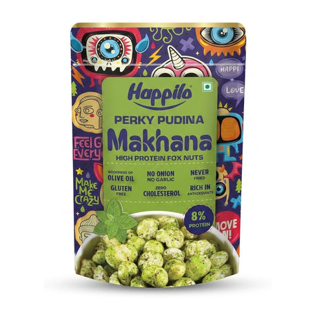 Happilo Makhana Perky Pudina 55g