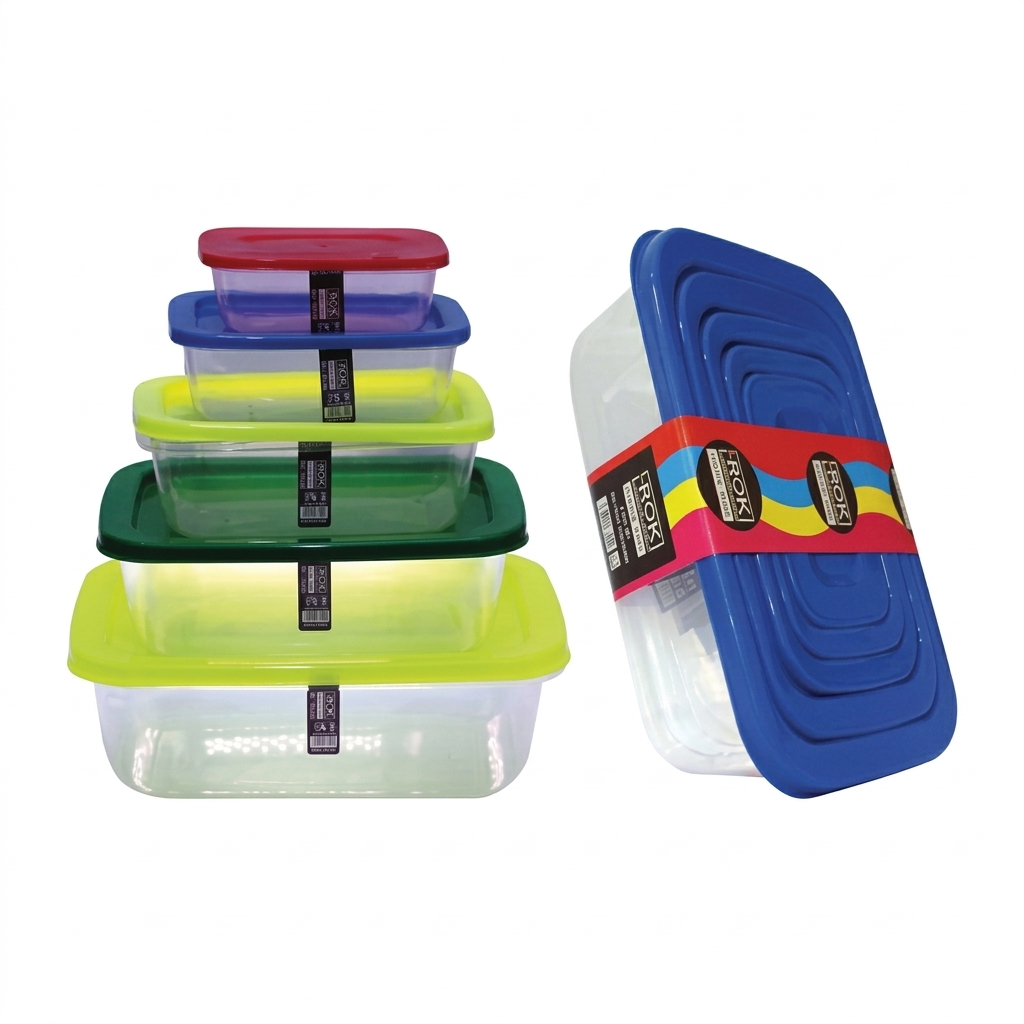 Rok DFC Food Container Set x5