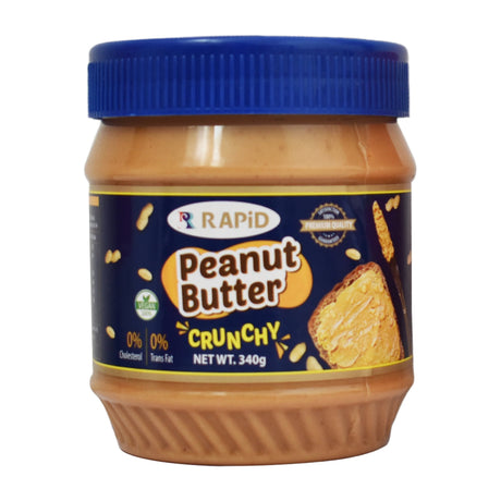 Rapid Peanut Butter Crunchy 340 G