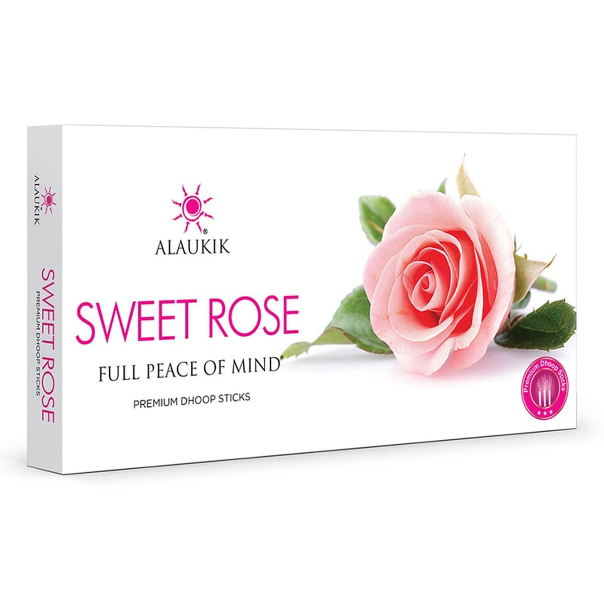 Alaukik Sweet Rose Dhoop Sticks 50g