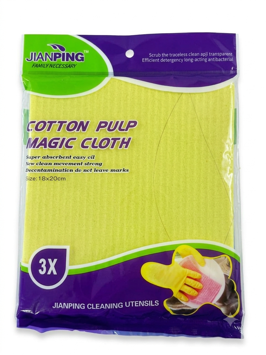 Sponge Wipes x3
