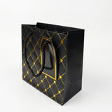 Rapid Embossed Paper Gift Bag Small - Black