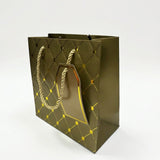 Rapid Embossed Paper Gift Bag Small - Gold