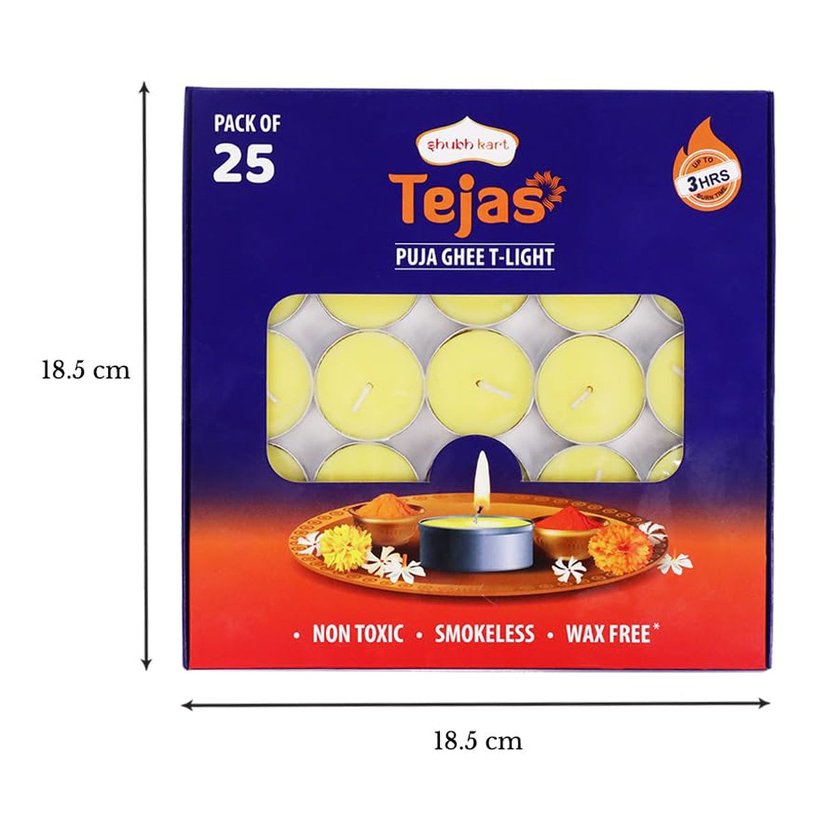 Tejas Ghee Tealight x25