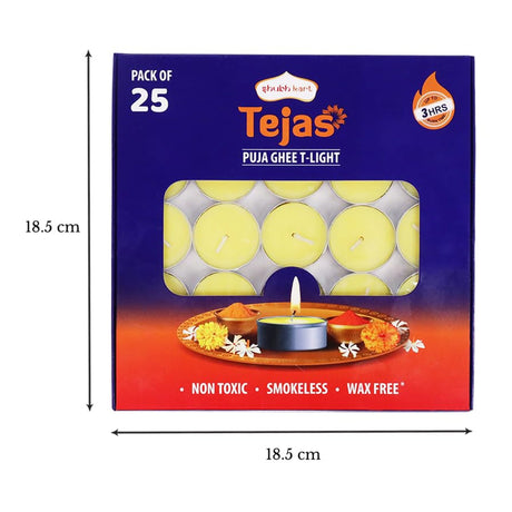 Tejas Ghee Tealight x25